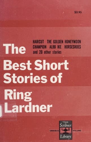 Cover image for Best Short Stories of Ring Lardner