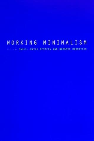 Cover image for Working minimalism