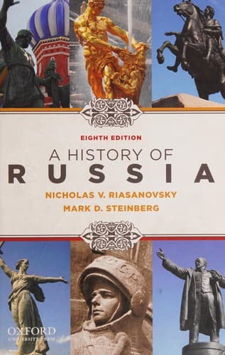 Cover image for A history of Russia