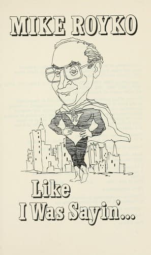 Cover image for Like I was sayin'--