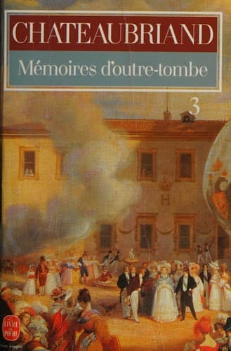 Cover image for Mémoires d'outre-tombe