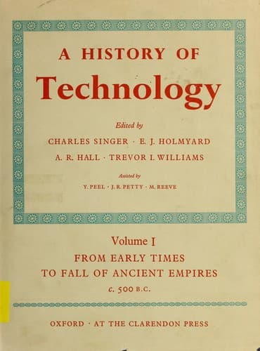Cover image for A history of technology