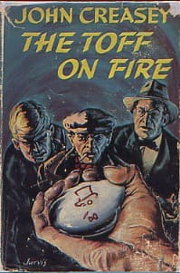 Cover image for THE TOFF ON FIRE