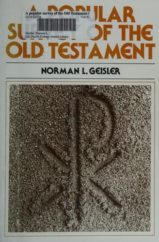 Cover image for A popular survey of the Old Testament