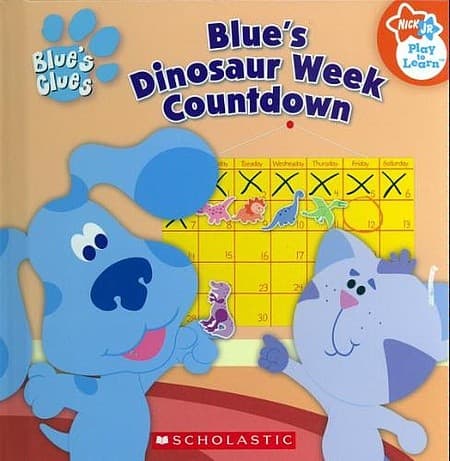 Cover image for Blue's Dinosaur week countdown