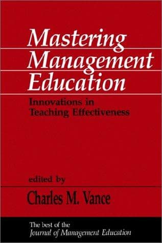 Cover image for Mastering Management Education