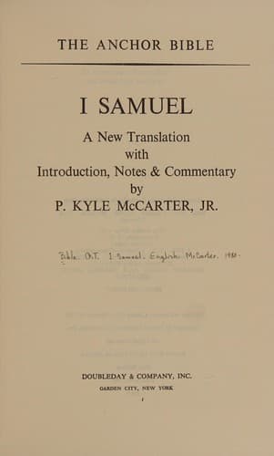 Cover image for I Samuel