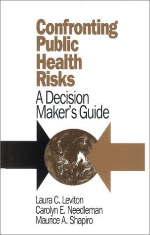 Cover image for Confronting Public Health Risks