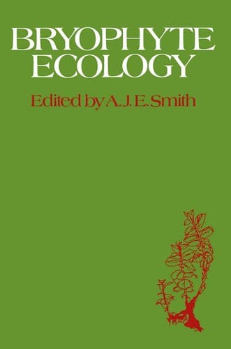 Cover image for Bryophyte ecology