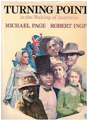 Cover image for Turning points in the making of Australia