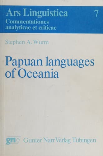 Cover image for Papuan languages of Oceania