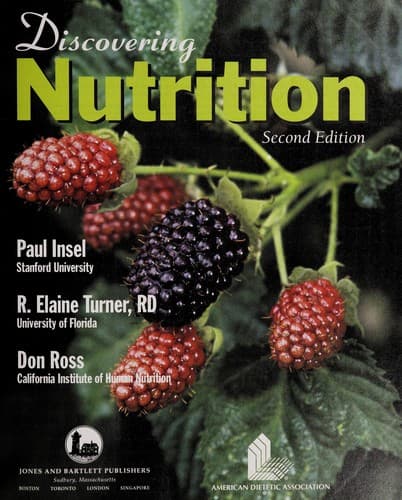 Cover image for Discovering nutrition