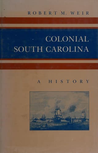 Cover image for Colonial South Carolina