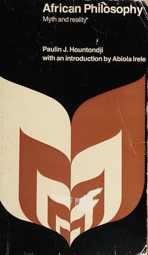 Cover image for African philosophy