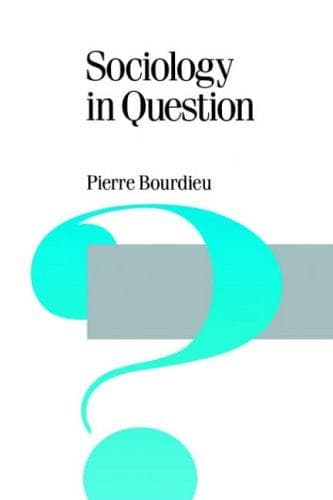 Cover image for Sociology in question