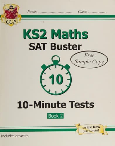 Cover image for KS2 Maths SAT Buster