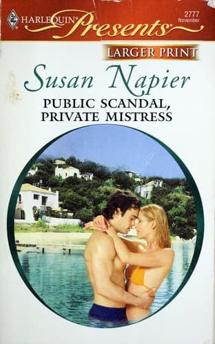 Cover image for Public scandal, private mistress