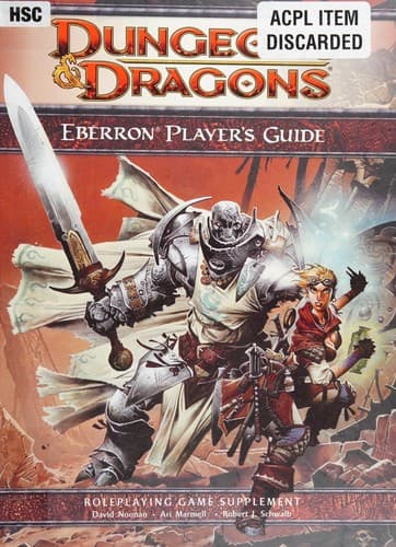 Cover image for Eberron player's guide