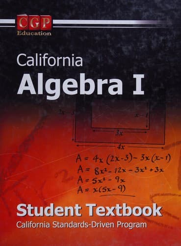 Cover image for California algebra I