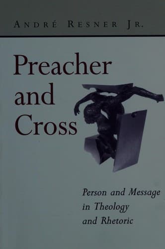 Preacher and cross