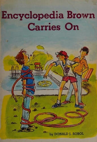 Cover image for Encyclopedia Brown Carries On