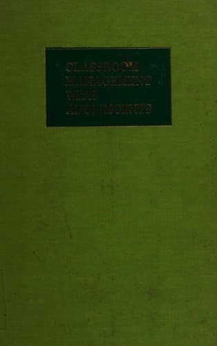 Cover image for Classroom Management with Adolescents