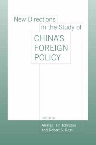 Cover image for New Directions in the Study of China's Foreign Policy