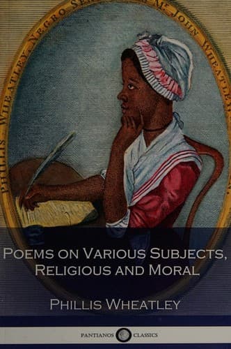 Cover image for Poems on Various Subjects, Religious and Moral