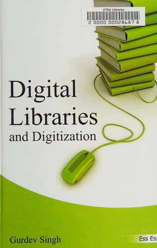Cover image for Digital libraries and digitization