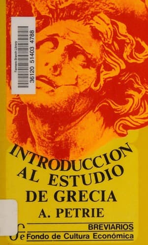 Cover image for Introduccion Al Estudio de Grecia