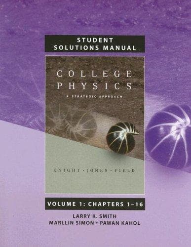 Cover image for Student Solutions Manual for College Physics