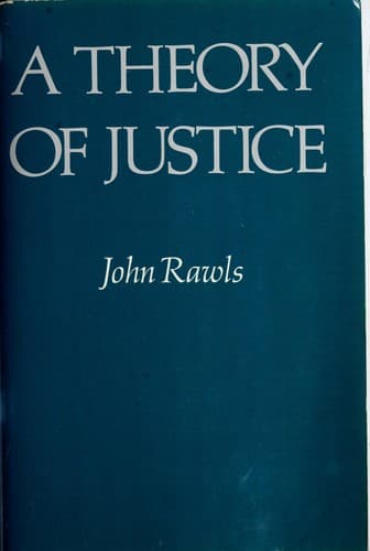 Cover image for A theory of justice