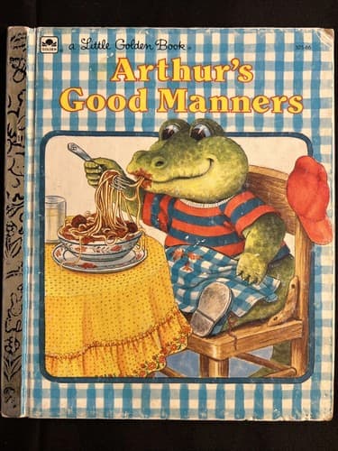Cover image for Spaghetti Manners (Golden Friendly Books)