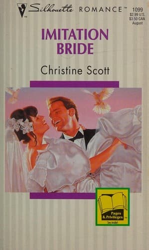 Cover image for Imitation Bride (Silhouette Romance, No 1099)