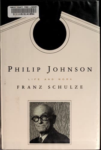 Cover image for Philip Johnson