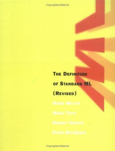 Cover image for The Definition of Standard ML - Revised