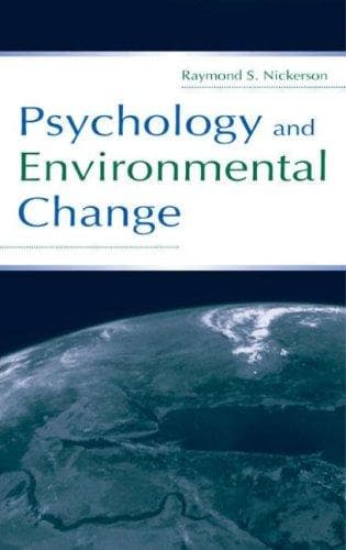 Cover image for Psychology and Environmental Change