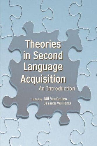 Cover image for Theories in Second Language Acquisition