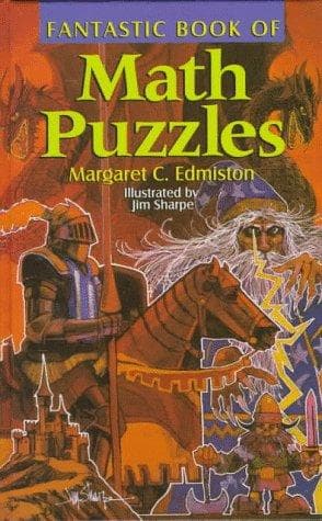 Cover image for Fantastic book of math puzzles