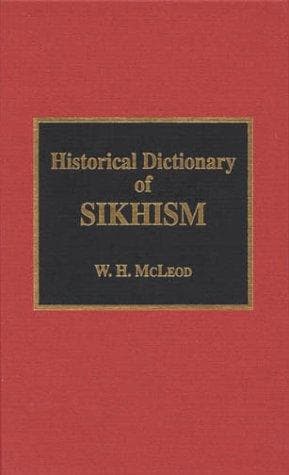 Cover image for Historical dictionary of Sikhism