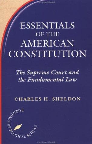 Cover image for Essentials of The American Constitution