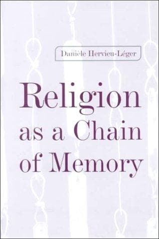 Cover image for Religion As a Chain of Memory