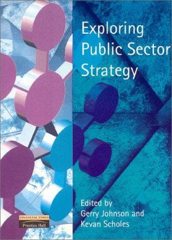 Cover image for Exploring Public Sector Strategy