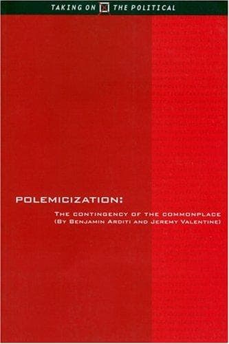Cover image for Polemicization