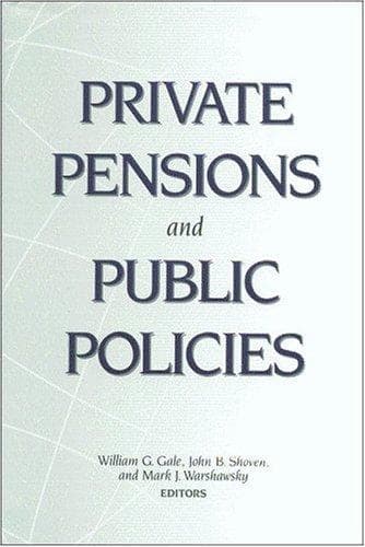 Cover image for Private Pensions and Public Policies