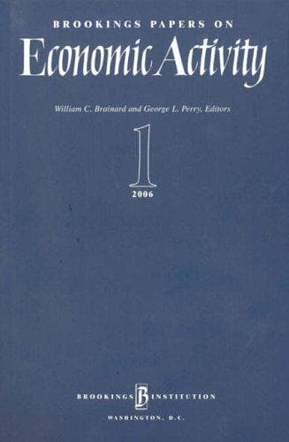 Cover image for Brookings Papers on Economic Activity 1