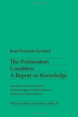 Cover image for The postmodern condition