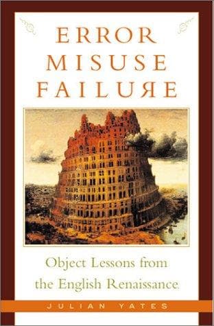 Cover image for Error, Misuse, Failure