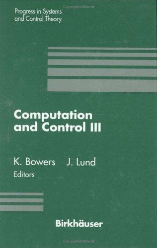 Cover image for Computation and Control