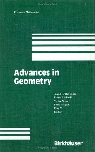 Cover image for Advances in Geometry